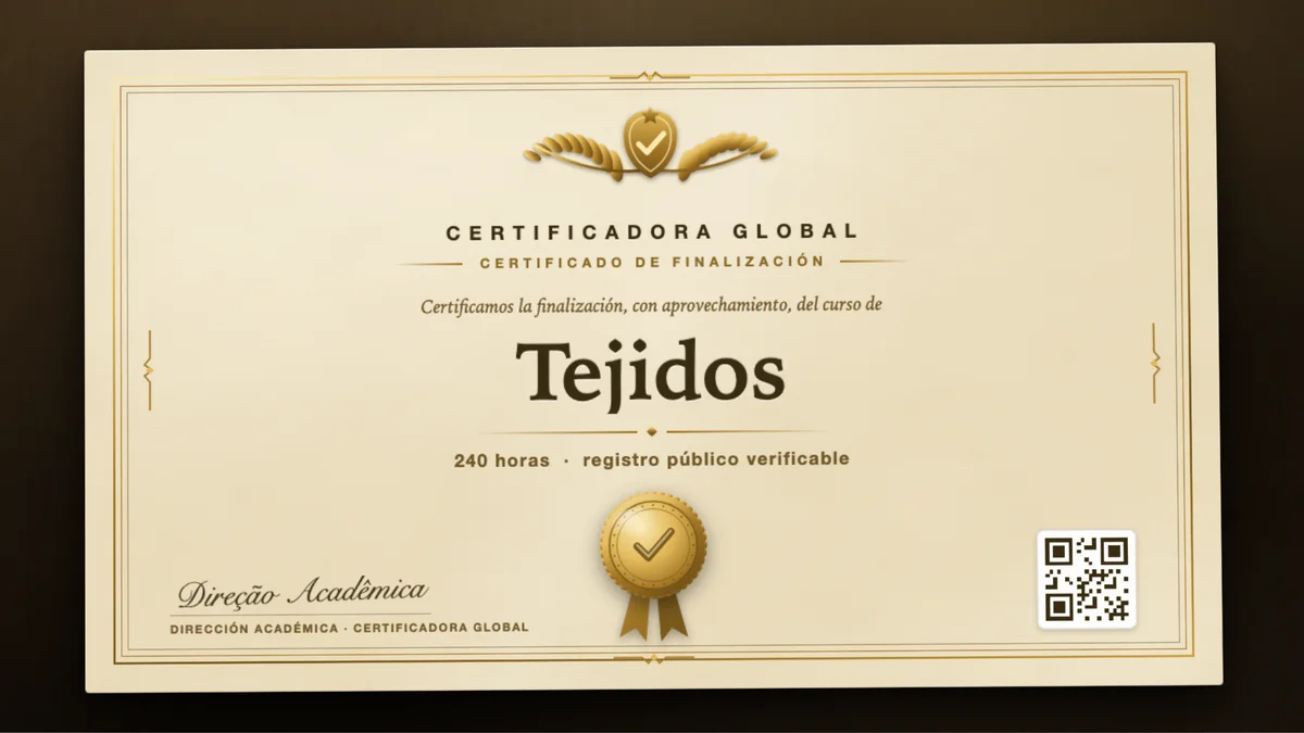 Portada del curso Tejidos