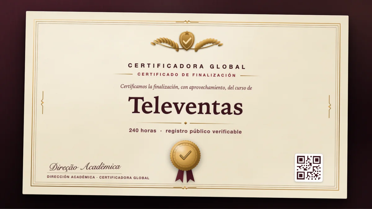 Portada del curso Televentas
