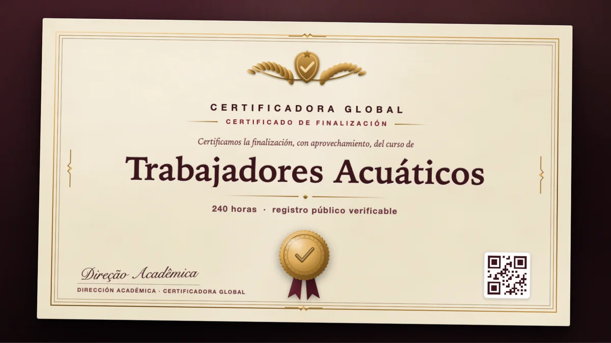Portada del curso Trabajadores Acuáticos