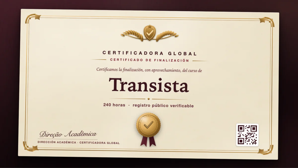 Portada del curso Transista