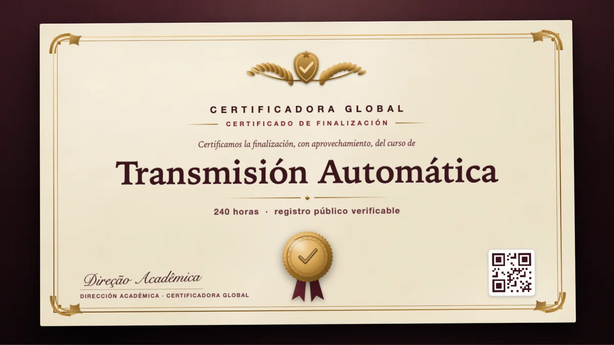 Portada del curso Transmisión Automática