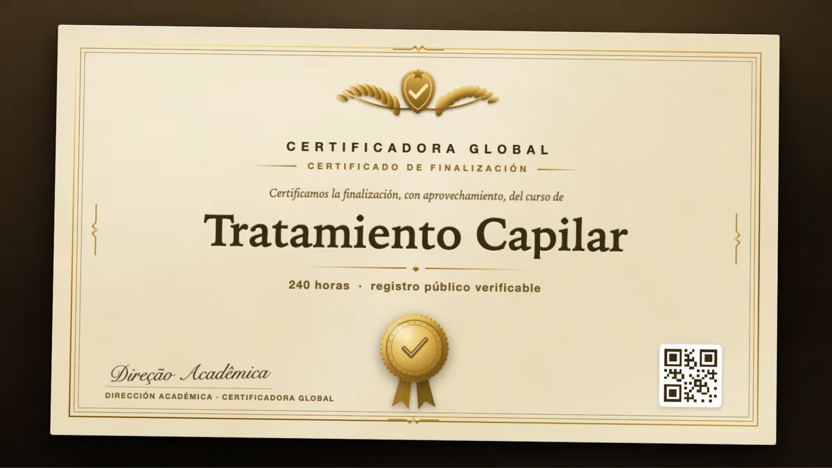 Portada del curso Tratamiento Capilar