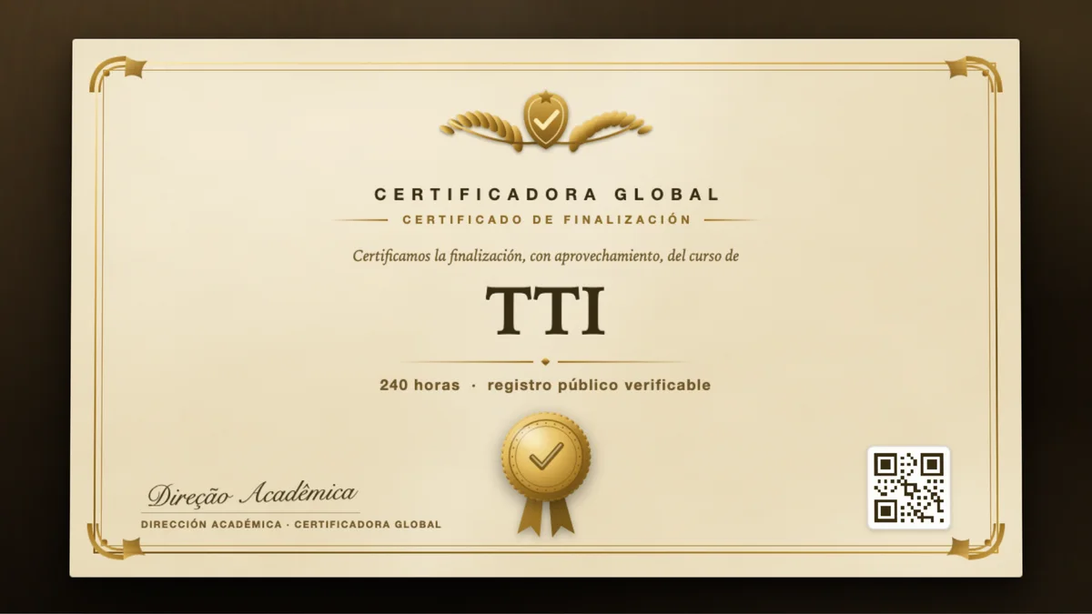Portada del curso TTI