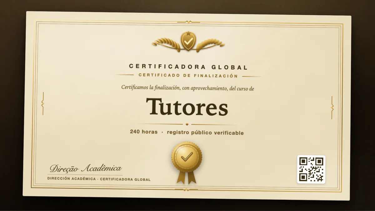 Portada del curso Tutores