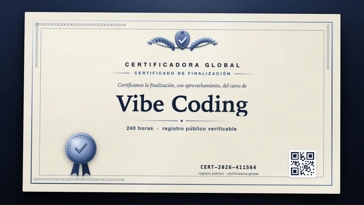 Portada del curso Vibe Coding