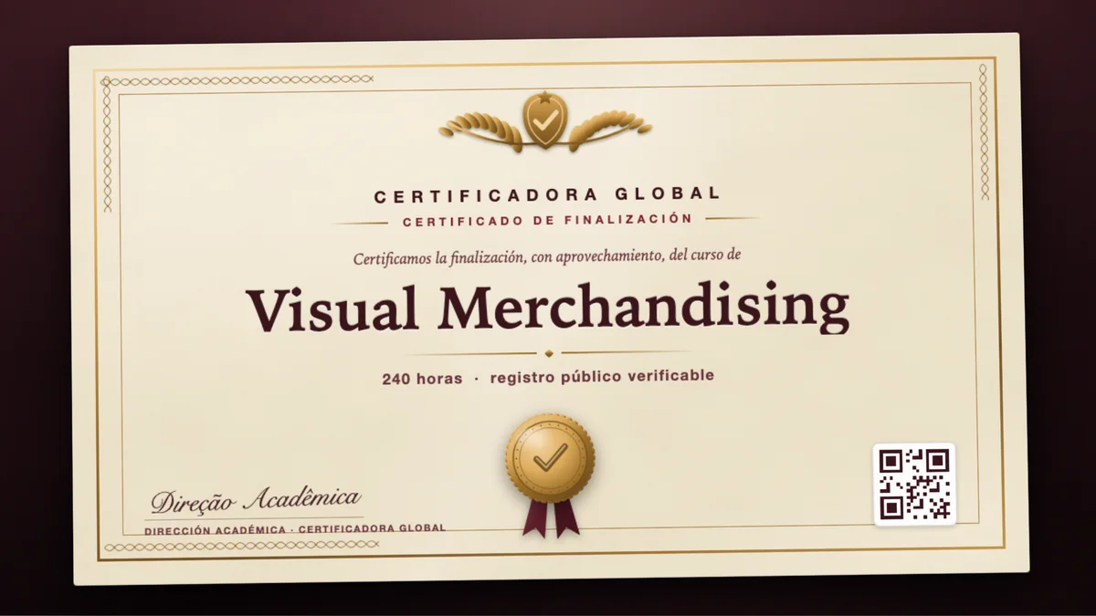 Portada del curso Visual Merchandising