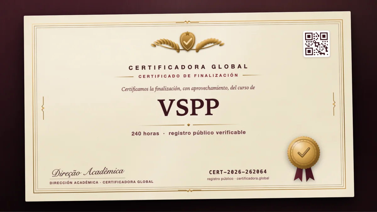 Portada del curso VSPP