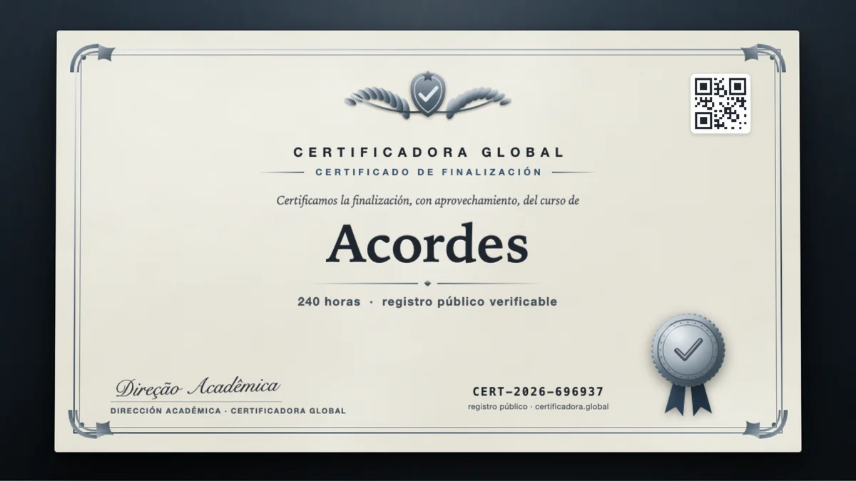 Portada del curso Acordes