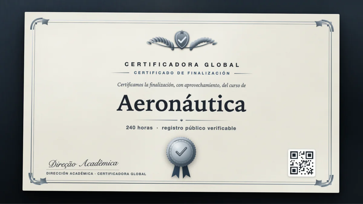 Portada del curso Aeronáutica