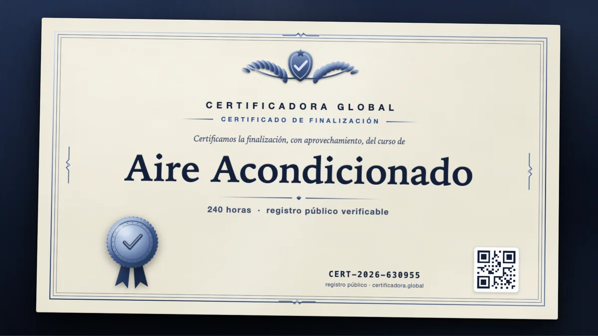 Portada del curso Aire Acondicionado