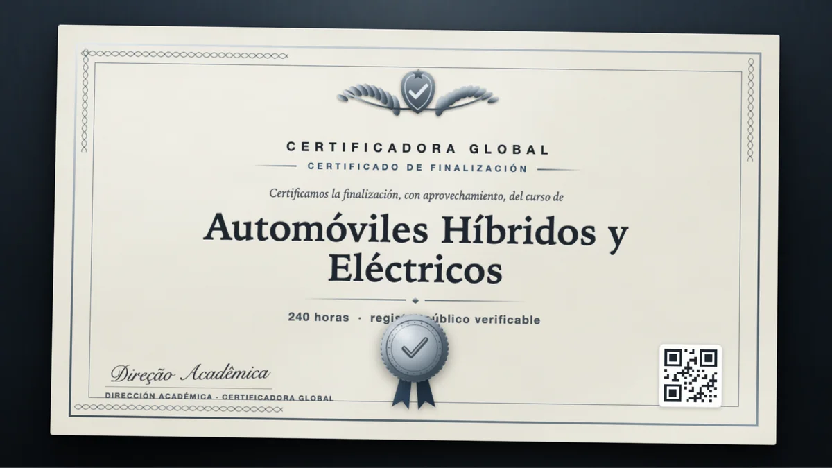 Portada del curso Automóviles Híbridos y Eléctricos