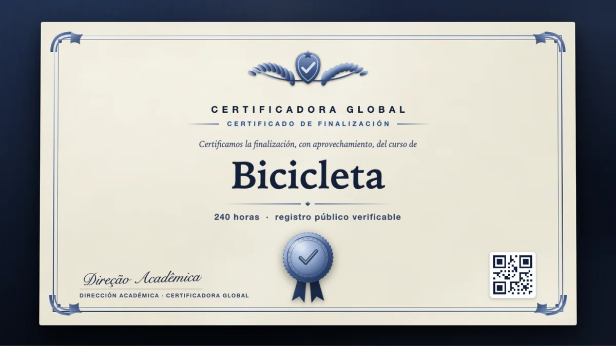 Portada del curso Bicicleta