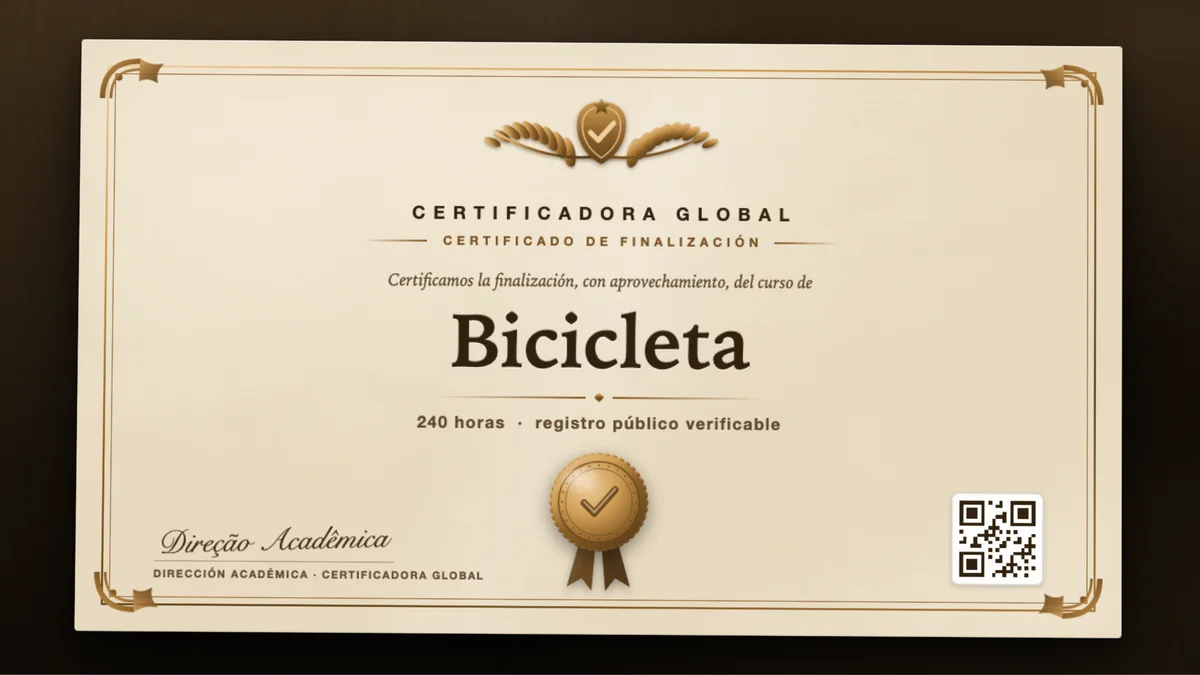Portada del curso Bicicleta