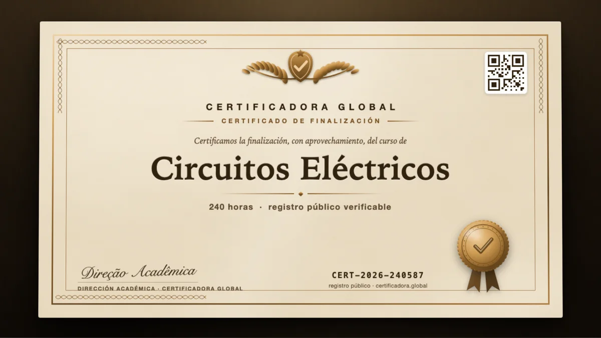 Portada del curso Circuitos Eléctricos