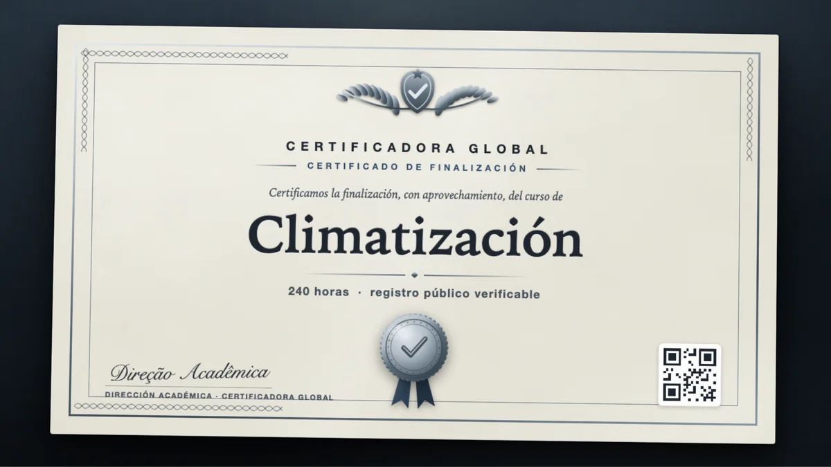 Portada del curso Climatización