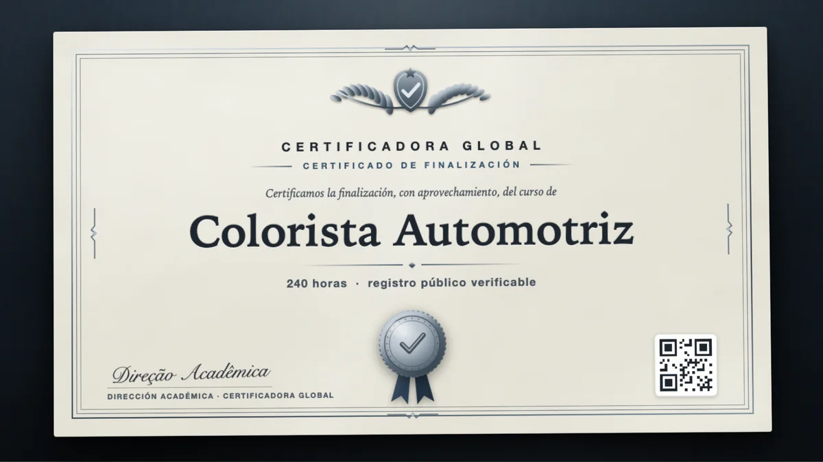 Portada del curso Colorista Automotriz