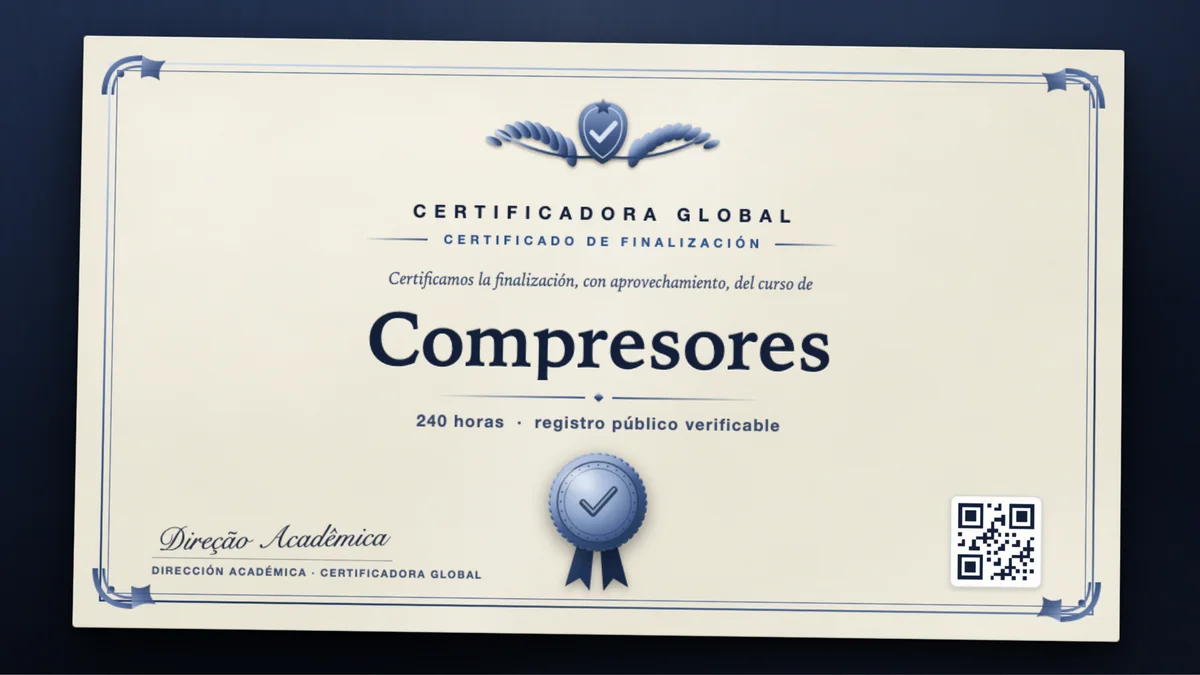 Portada del curso Compresores