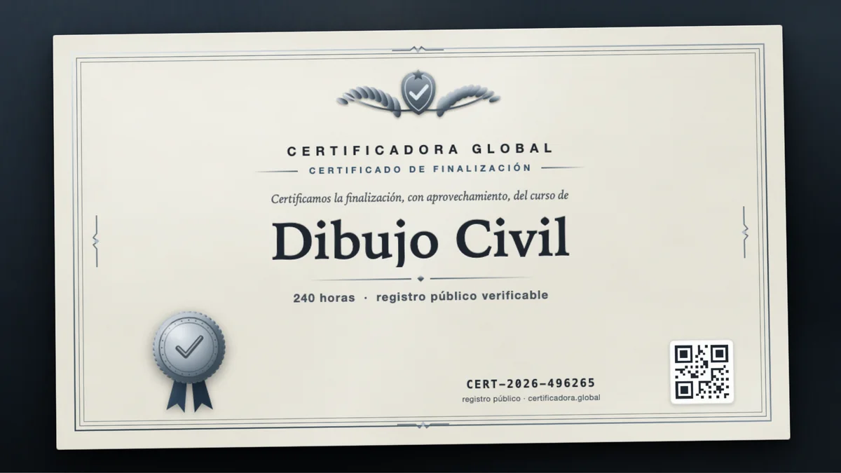 Portada del curso Dibujo Civil