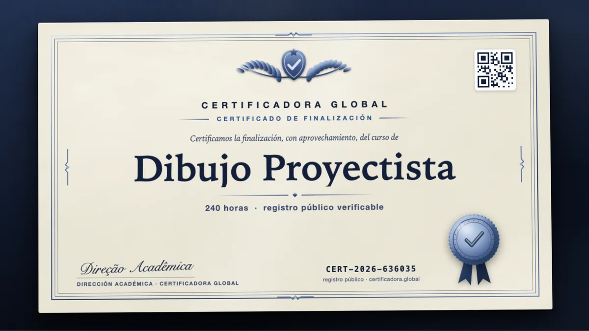 Portada del curso Dibujo Proyectista