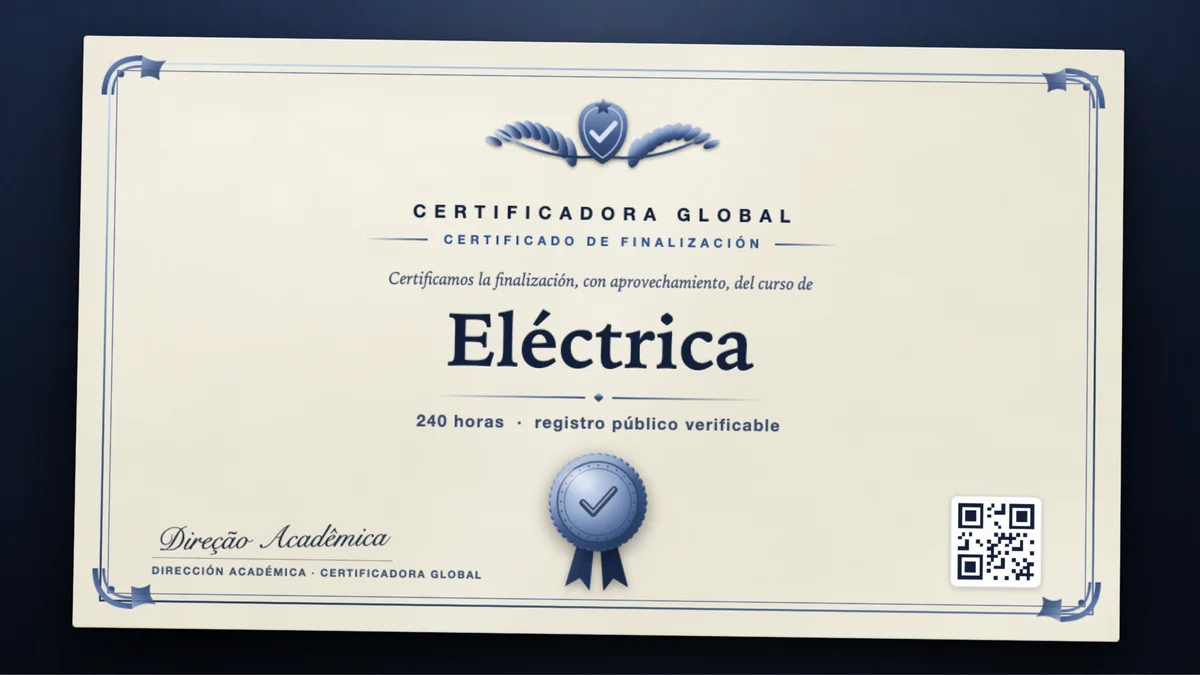 Portada del curso Eléctrica