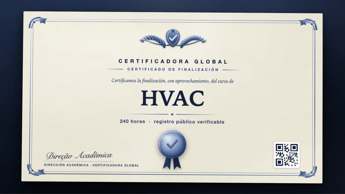 Portada del curso HVAC