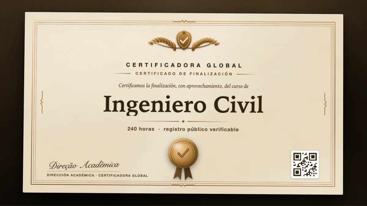 Portada del curso Ingeniero Civil