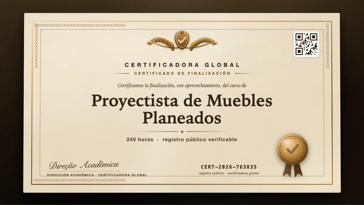 Portada del curso Proyectista de Muebles Planeados