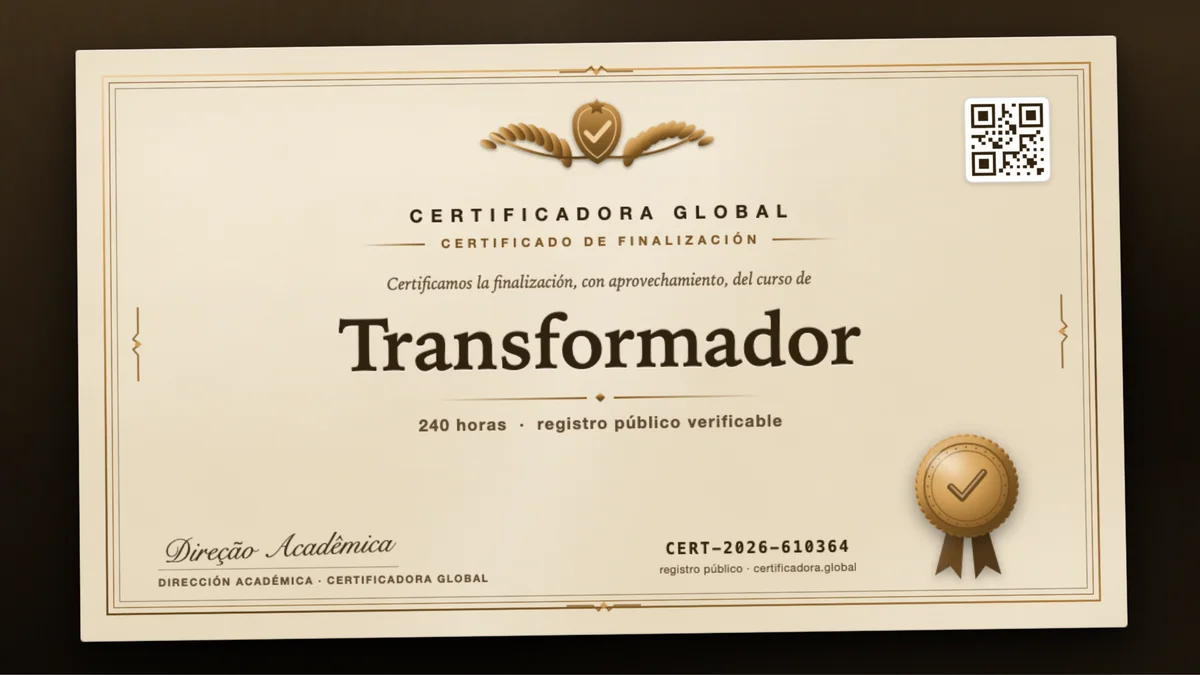 Portada del curso Transformador