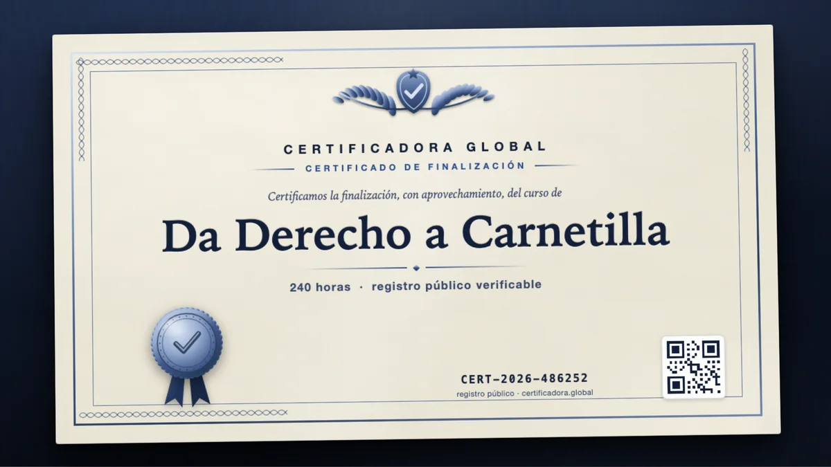 Portada del curso Da Derecho a Carnetilla