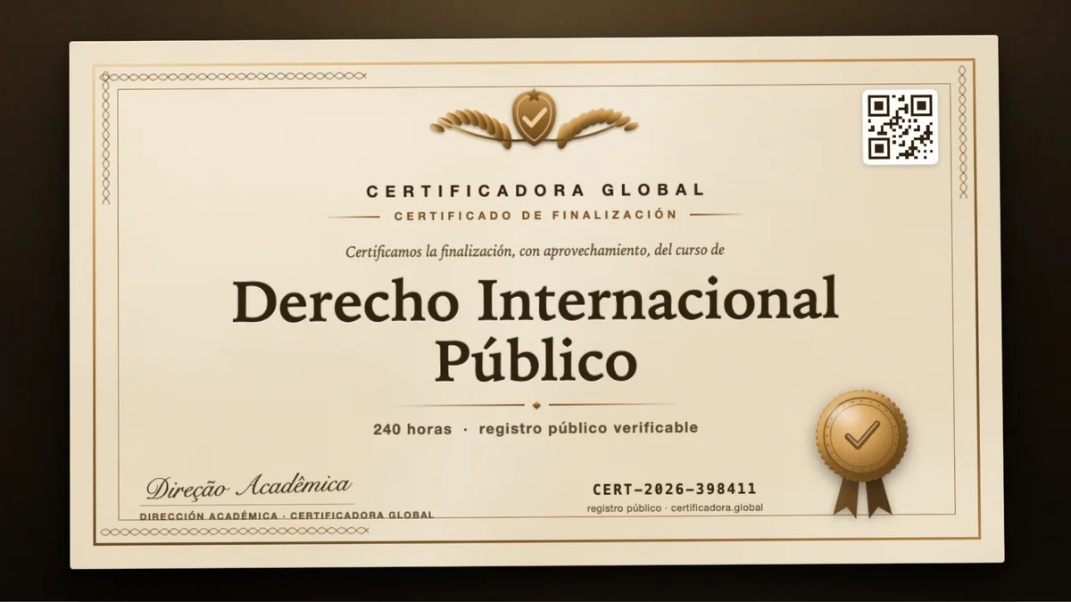 Portada del curso Derecho Internacional Público
