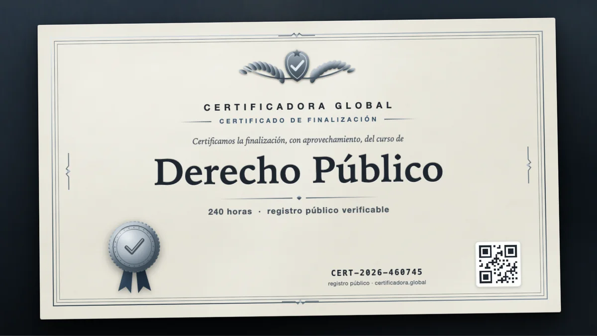 Portada del curso Derecho Público