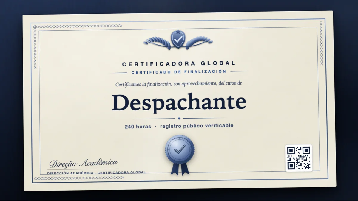 Portada del curso Despachante