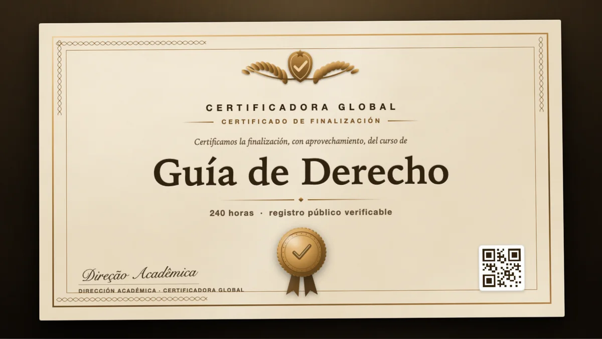 Portada del curso Guía de Derecho