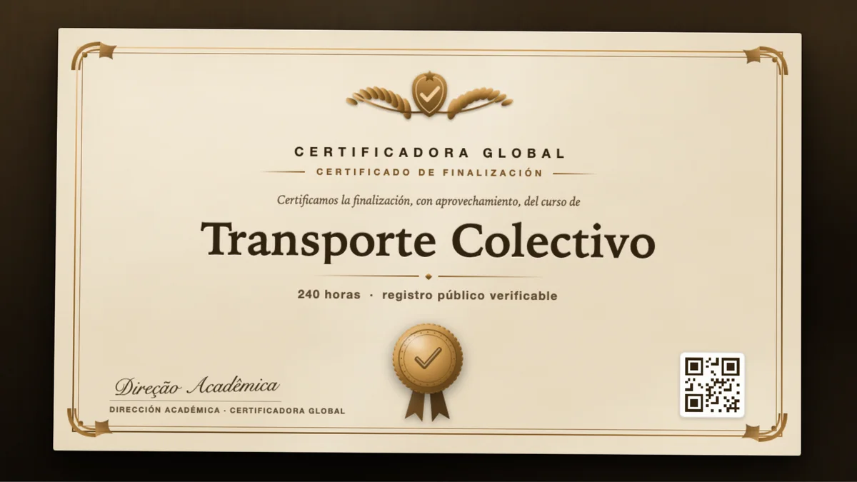 Portada del curso Transporte Colectivo