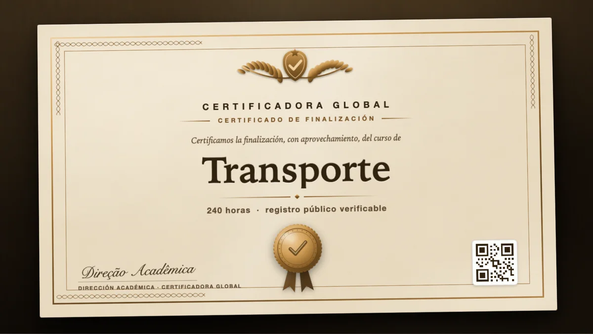 Portada del curso Transporte