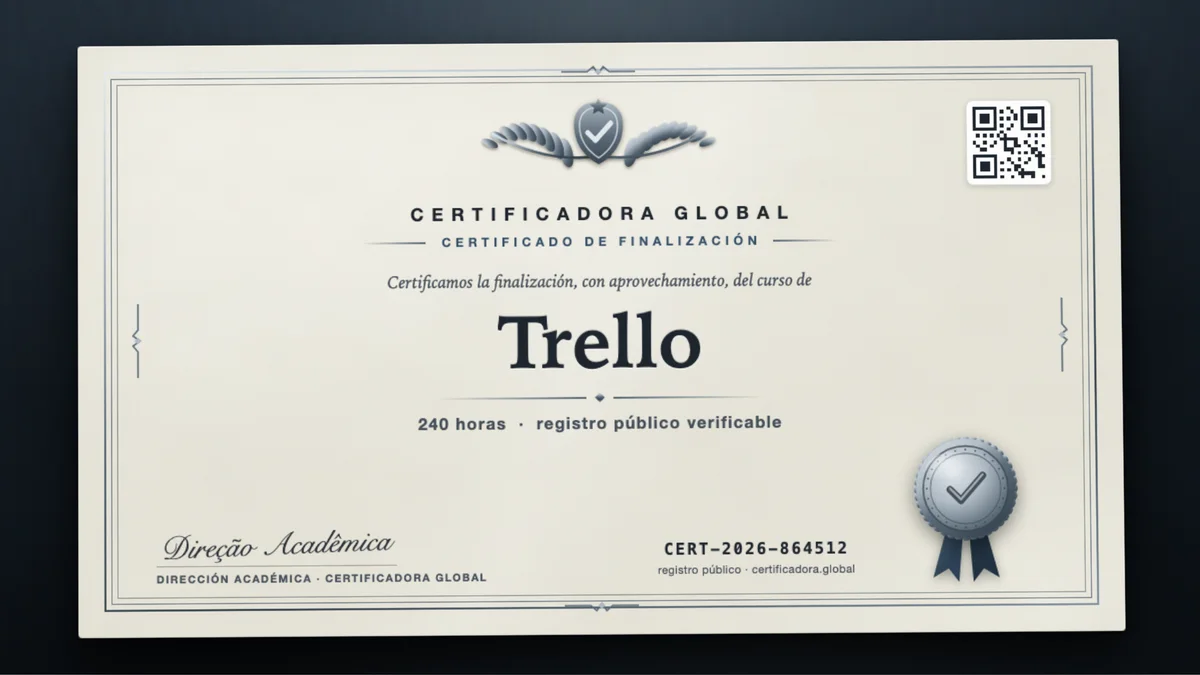 Portada del curso Trello