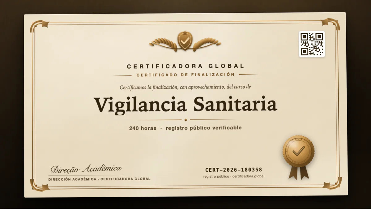Portada del curso Vigilancia Sanitaria