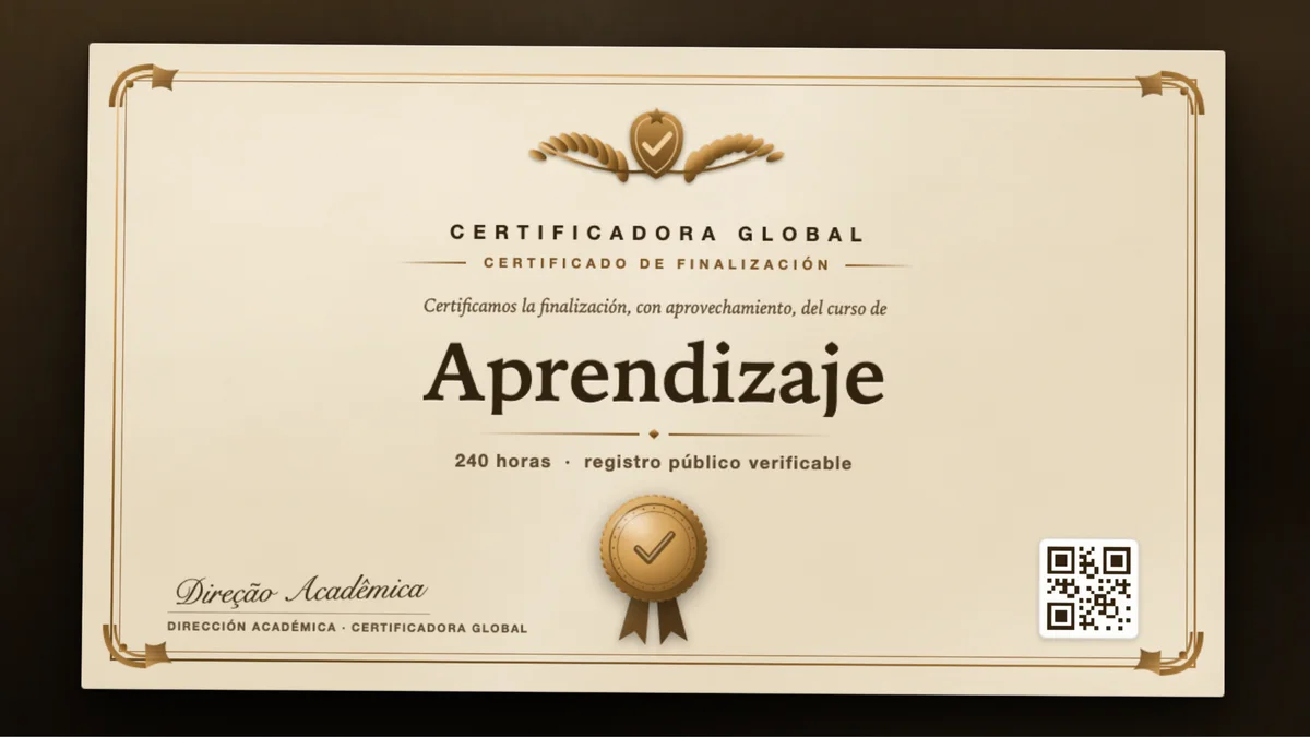 Portada del curso Aprendizaje