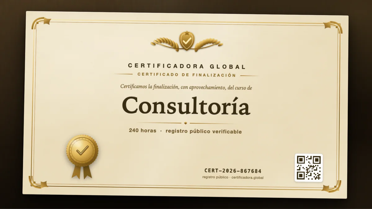 Portada del curso Consultoría