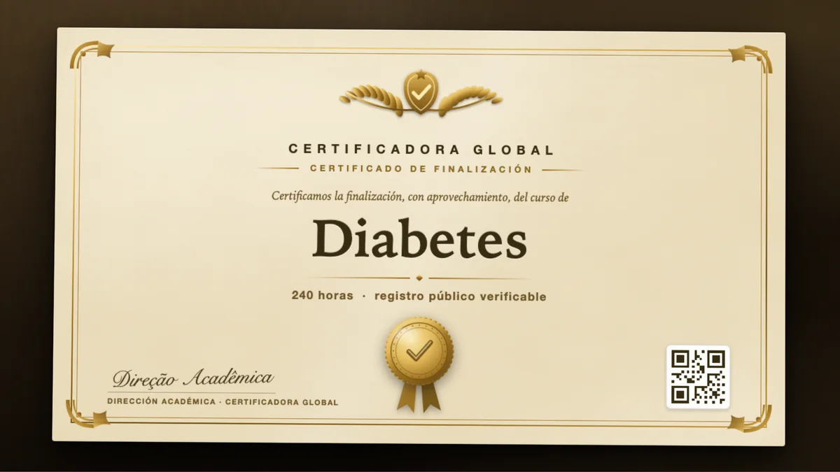 Portada del curso Diabetes