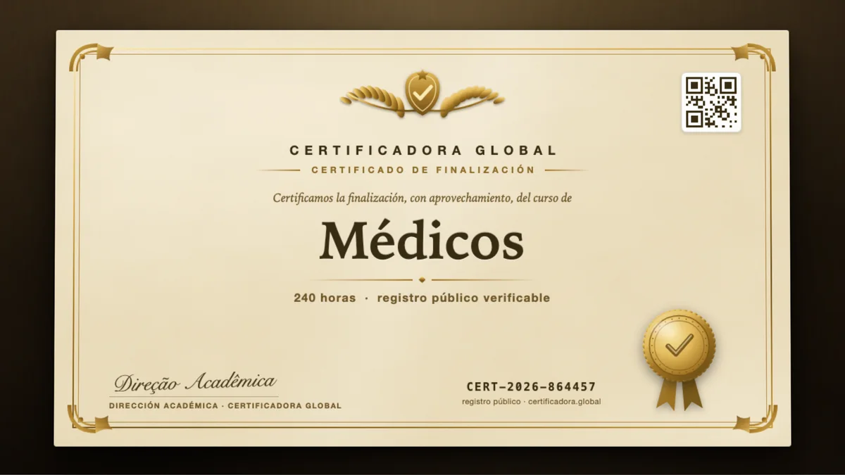 Portada del curso Médicos