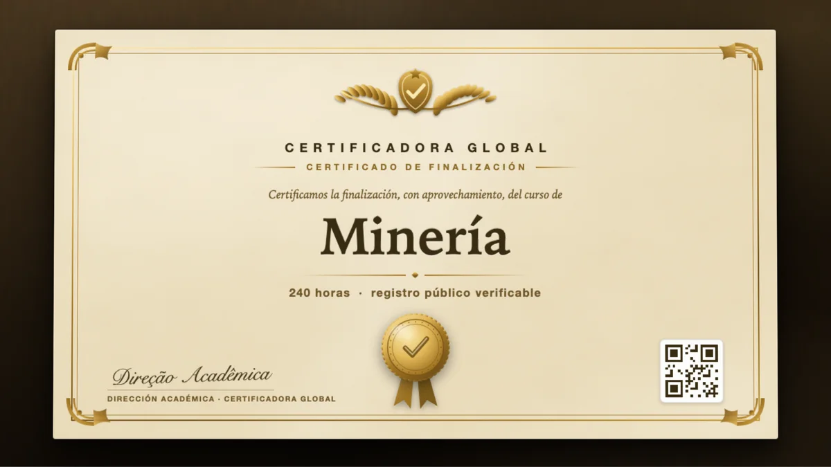 Portada del curso Minería