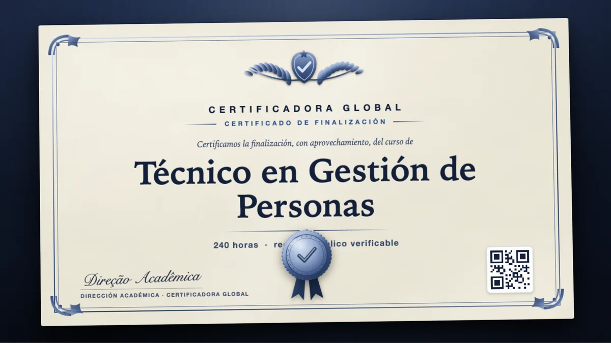 Portada del curso Técnico en Gestión de Personas