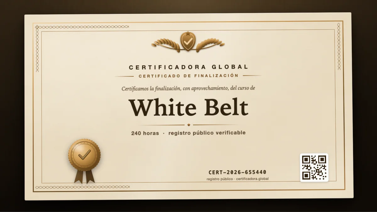 Portada del curso White Belt