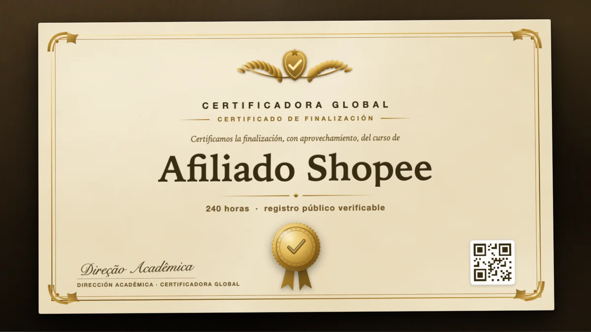 Portada del curso Afiliado Shopee