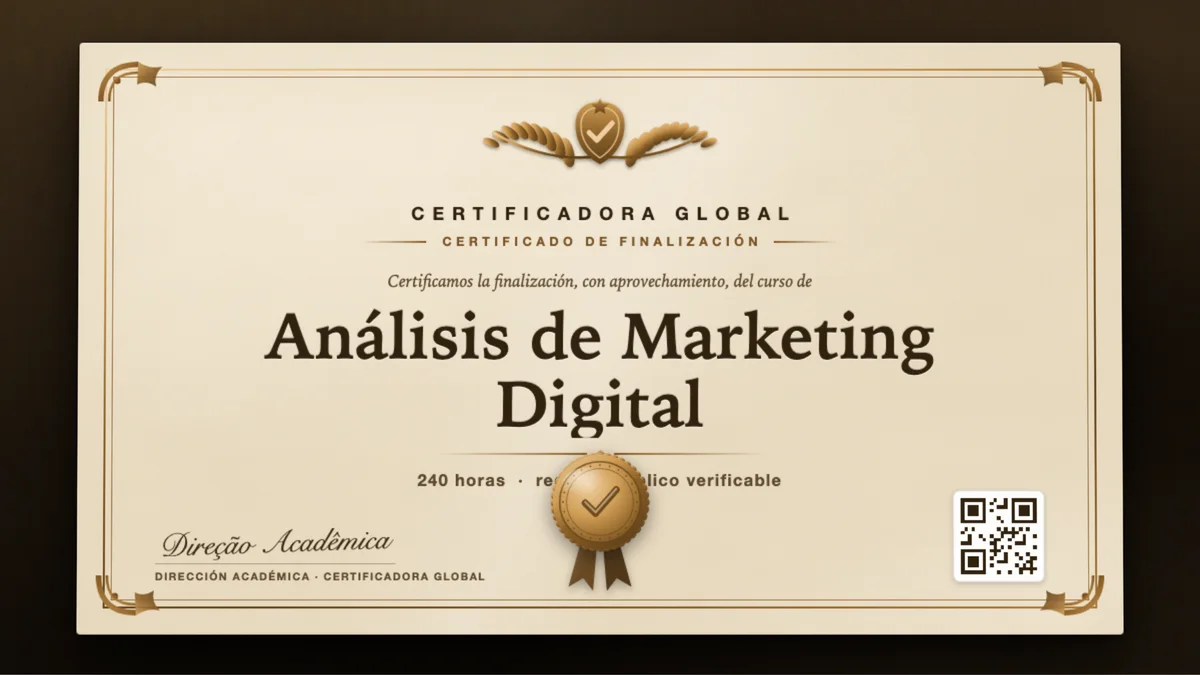 Portada del curso Análisis de Marketing Digital