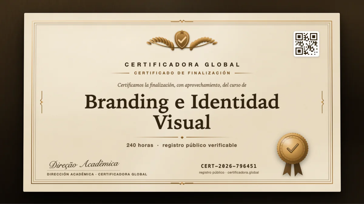 Portada del curso Branding e Identidad Visual