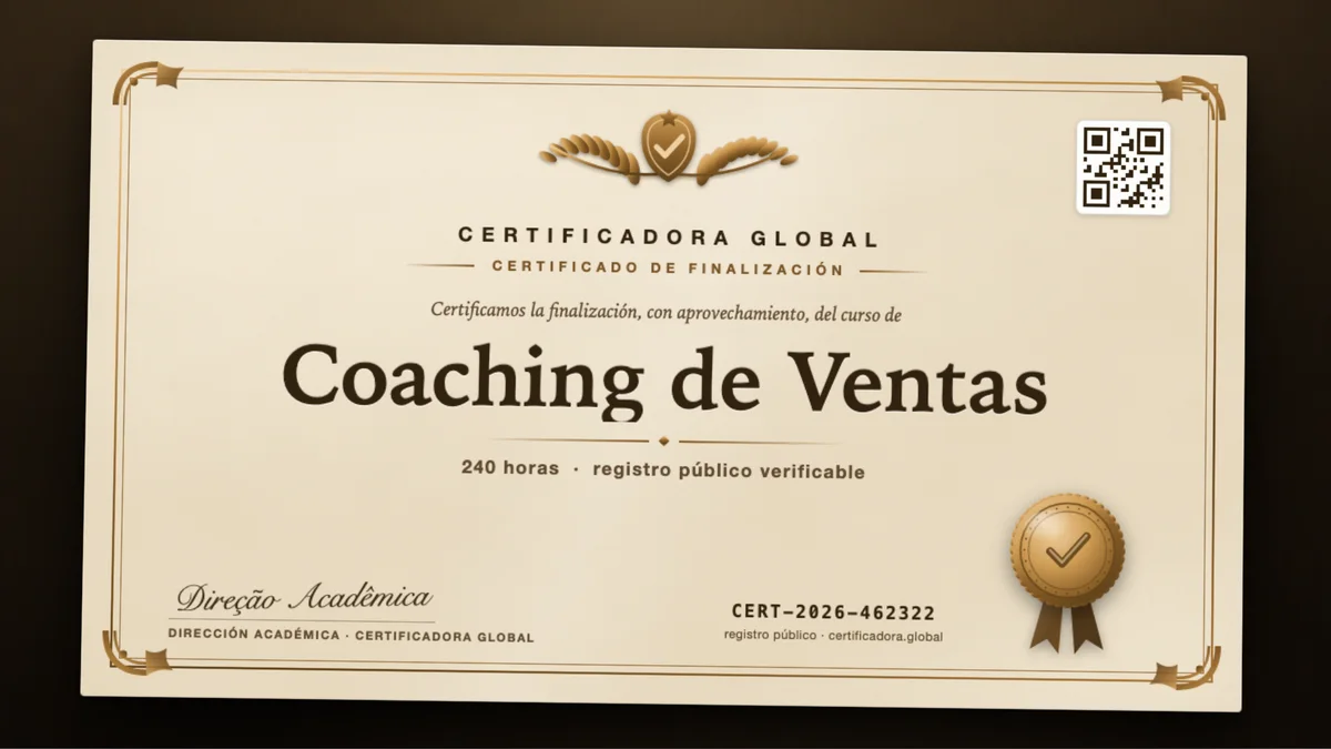Portada del curso Coaching de Ventas