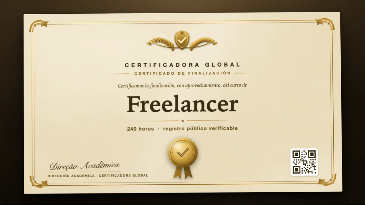 Portada del curso Freelancer