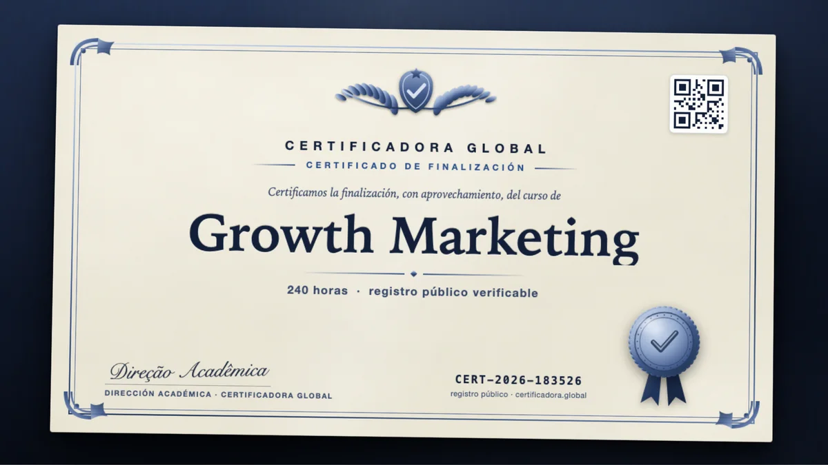 Portada del curso Growth Marketing